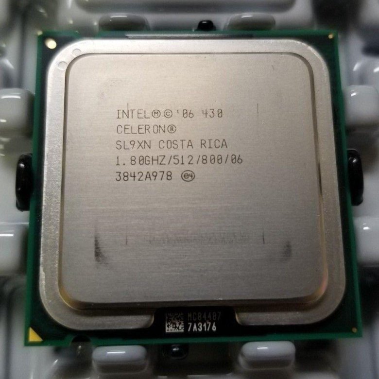 Процессоры интел 2024. Intel 430 Celeron sl9xn. Процессор Intel Core Celeron 430. Процессор Intel 06 430 Celeron sl9xn Costa Rica 1.8GHZ/512/800/06. Intel 06 430 Celeron sl9xn Malay 1.8GHZ/512/800/06.