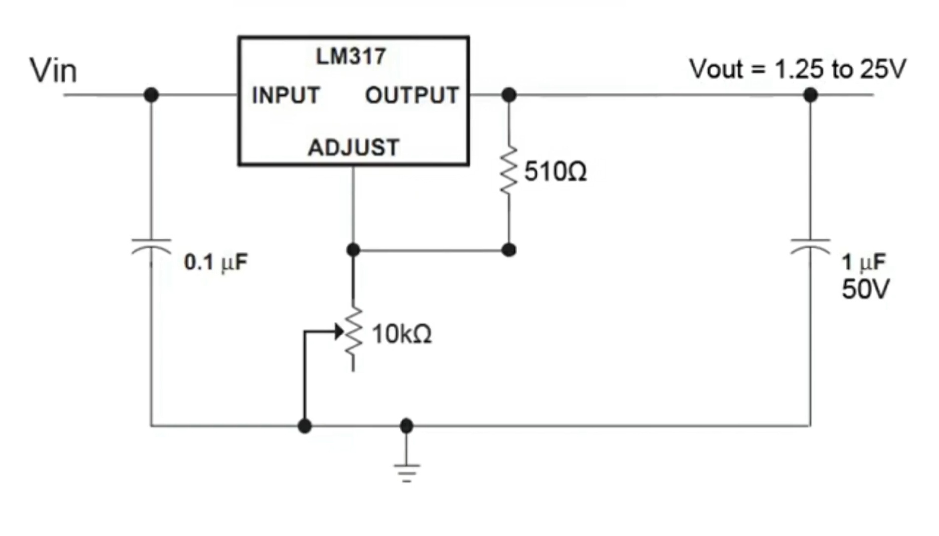 Понизить напряжение регулятором. Lm317 стабилизатор схема включения. Стабилизатор напряжения на 12 вольт на lm317 схема. Lm317 схема включения с регулировкой напряжения. Линейный регулируемый стабилизатор на lm317.
